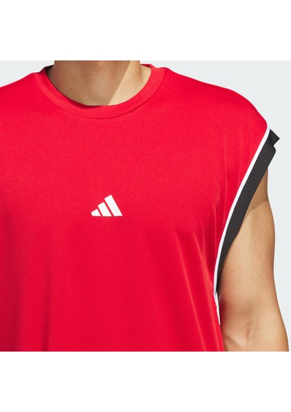 Performance JN4720 Adidas Basketball All-World Sleeveless Tank Top fırsatları