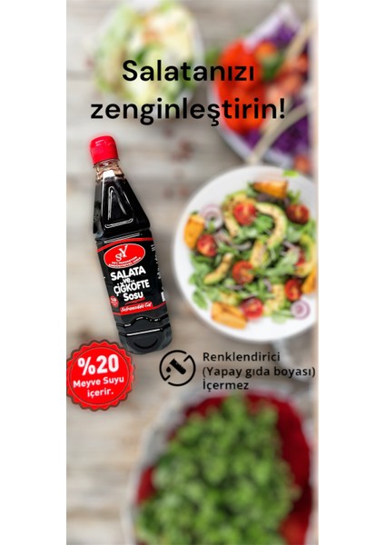 Salata ve Çiğköfte Sosu(Nar Ekşisi) 3X1KG