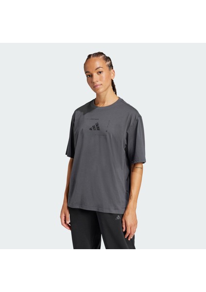 Performance Jj1440 Climacool Training Animal Logo Graphic Tişört