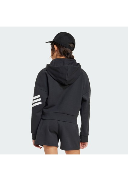 Sportswear JJ4847 Future Icons 3-Stripes Full-Zip Kids Kapüşonlu Üst fiyatları