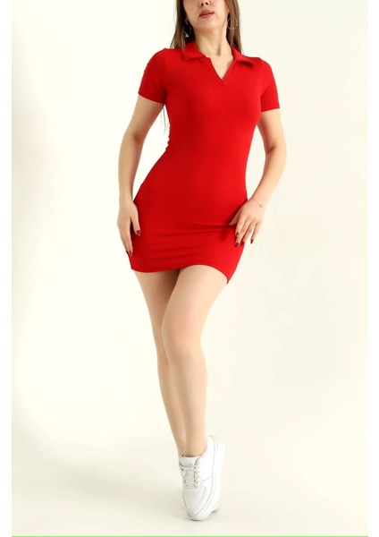 Polo Yaka Mini Elbise fiyatları