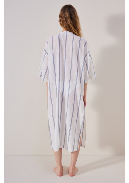 Marissa Çizgili Kaftan