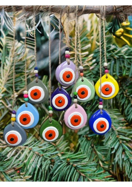 Nazar Boncuğu 10’lu Set Duvar Süsleri / Bahçe Balkon Dekorasyonu fiyatları