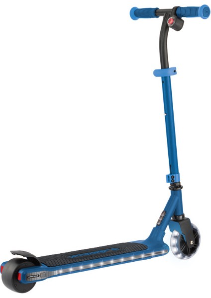 One K E-Motion 6 - Işıklı Elektrikli Scooter - Mavi
