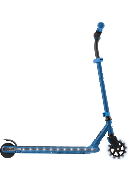 One K E-Motion 6 - Işıklı Elektrikli Scooter - Mavi