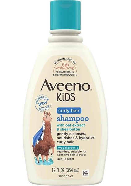 Aveeno Kids Kıvırcık ve Dalgalı Saçlı Çocuklar Için Şampuan 354 ml