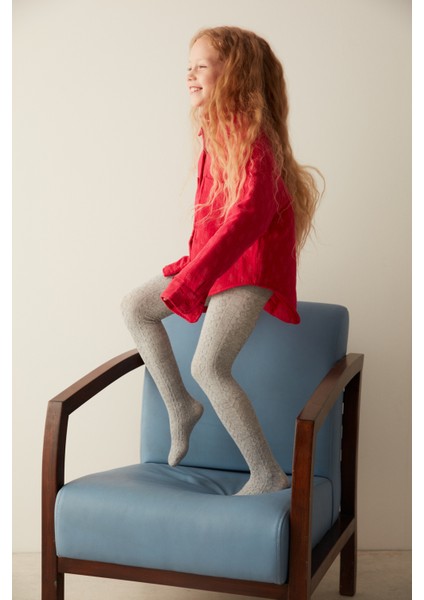 Açık gri Kız Çocuk Külotlu Çorap fiyatları