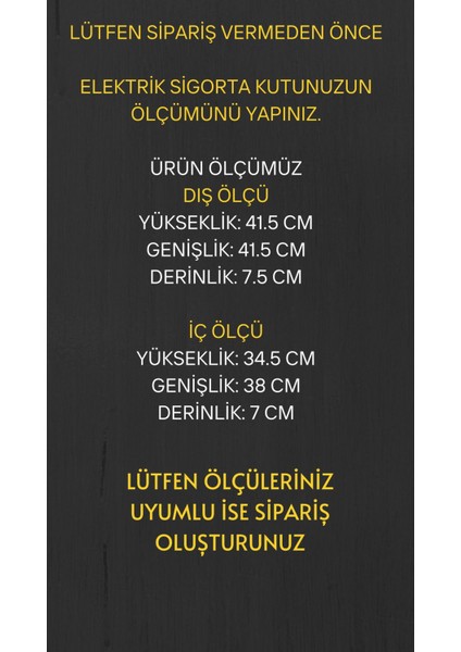 Askılı Sigorta Kutusu Elektrik Pano Düzenleyici Duvar Düzenleyici Dekoratif Beyaz Kutu Anahtarlık