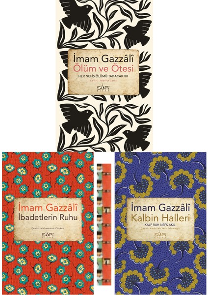 Ölüm Ve Ötesi / İbadetlerin Ruhu / Kalbin Halleri (3 Kitap) - İmam-ı Gazali