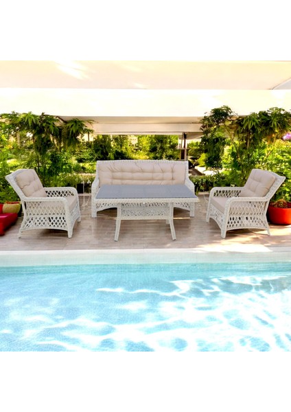 Ravello x | Rehome Rattan Üçlü Bahçe Oturma Takımı | 364 indirimleri