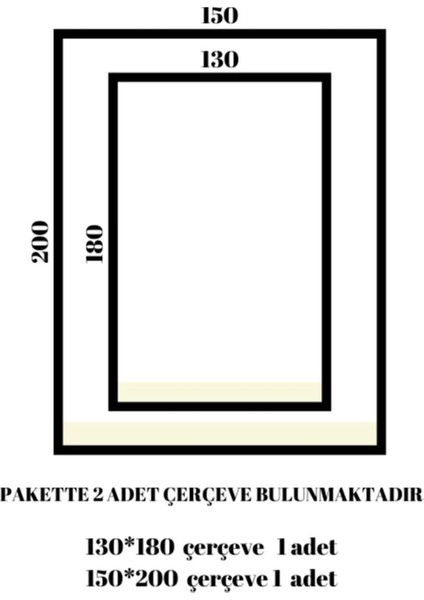 Tekno Trust Boyanabilir Duvar Çıtası 2,5 cm (Kesimli Hazır Paket)