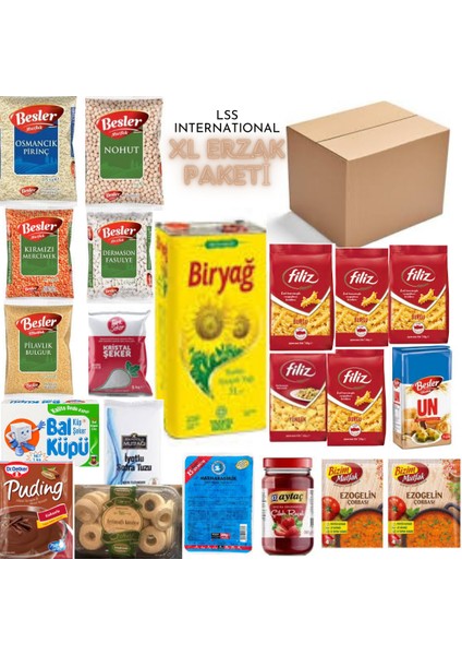 Ramazan Kolisi Kumanya Paketi 17,5kg 21 Parça