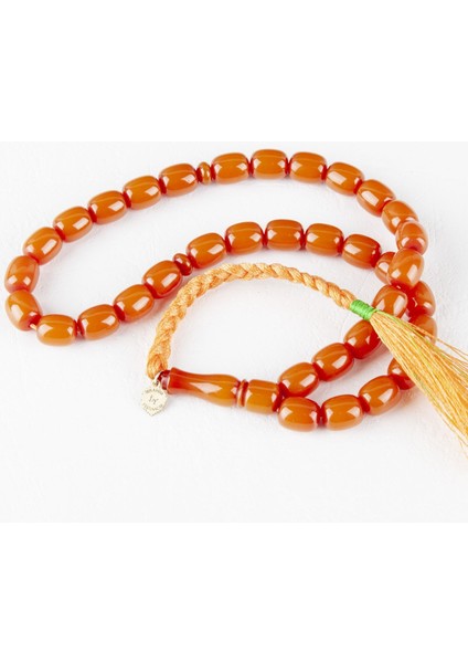 Sıkma Kehribar Tombul Kapsül Kesim 8.5X10MM Tesbih indirimleri