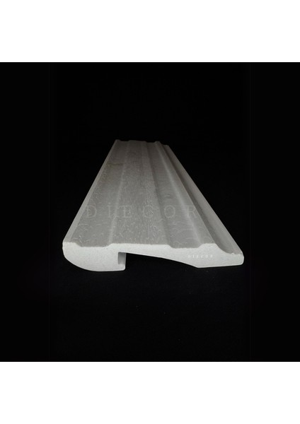 Dekoratif Boyanabilir 25 Adet 11,5 cm LED Döşenebilen Polistren Süpürgelik