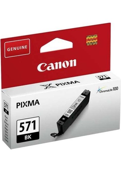 CLI-571XL BK Black Siyah Yüksek Kapasiteli Mürekkep Kartuş TS5050-9050