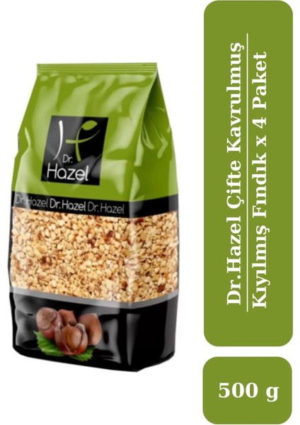 Çifte Kavrulmuş Kıyılmış Fındık 500 gr x 8 Paket