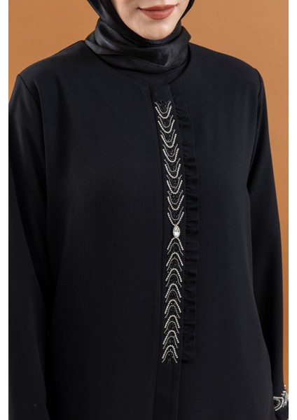 6208 Bsn Detaylı Ferace Siyah fırsatları