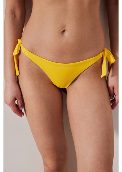 Sarı Brazilian Bikini Altı
