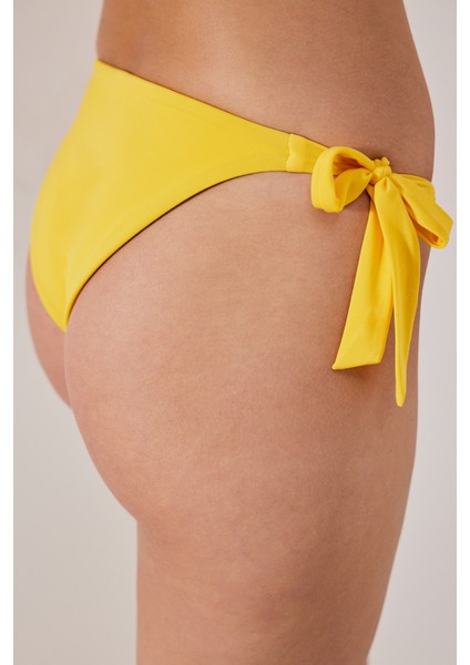 Sarı Brazilian Bikini Altı
