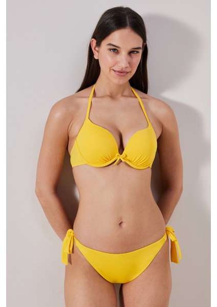 Sarı Brazilian Bikini Altı
