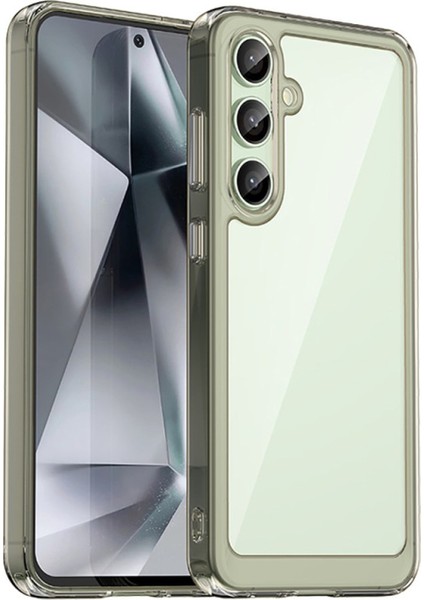 Samsung Galaxy S24 Fe Shield Serisi Darbeye Dayanıklı Yarı Esnek Plastik Tpu Kılıf - AL8100