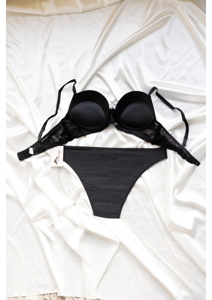 Iç Giyim Kadın Dantel Detaylı Destekli Sütyen Takımı 2080 fiyatları