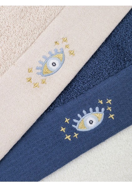 3’lü Göz Nakışlı Pamuklu El Havlusu 30 x 50 cm fırsatları