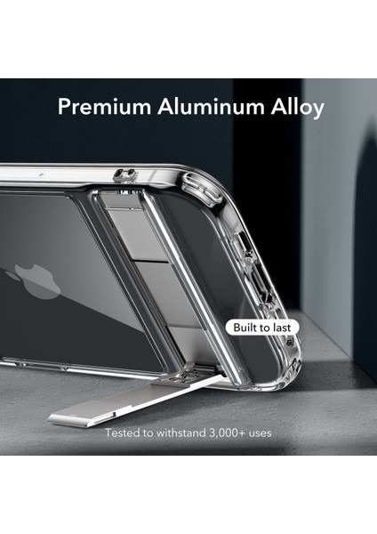 Apple iPhone 15 Standlı Şeffaf Kılıf indirimleri