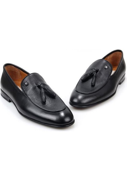 114005 Premıum Erkek Püsküllü Klasik Deri Ayakkabı fırsatları
