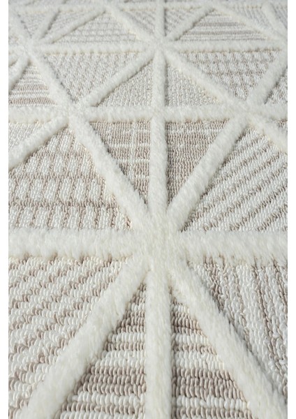 Beyaz Bej Bukleli Yumuşak Peluş Shaggy Dokuma Çocuk Odası Oturma Odası Salon Mutfak Halısı indirimleri