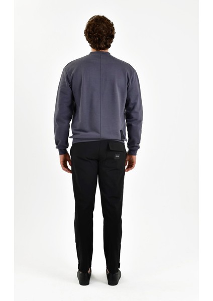 Rafined Workday Erkek Gri Sweatshirt (BCS2451-19)