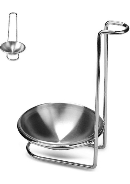 Çelik 2 Parça Mutfak Tezgah Üstü Kepçe Tutucu Kaşıklık CIN936 fiyatları