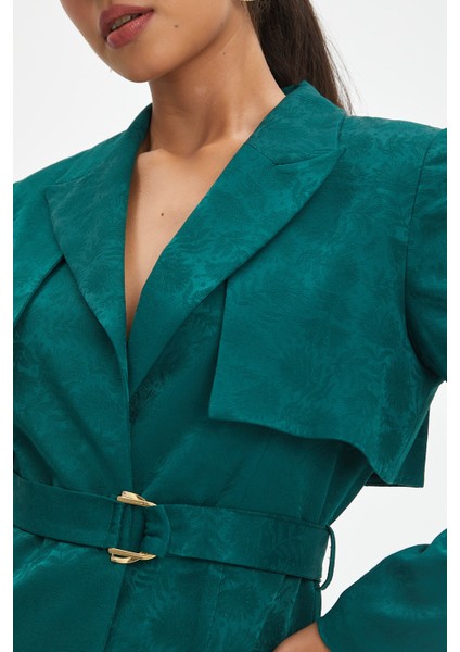 Kadın Takım - Kuşak Detaylı Ceket ve Geniş Paça Pantolon, Şık ve Modern Tasarım - Günlük ve Özel Kullanım Için Zarif Takım fiyatları