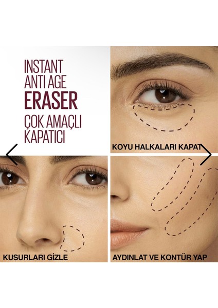 Maybelline New York Eraser 00 Ivory Concealer