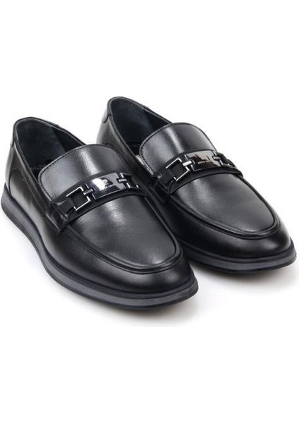 63601 Ortopedik Erkek Günlük Loafer Deri Ayakkabı