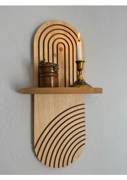 Tekno Trust Dekoratif Duvar Rafı (42X20CM)