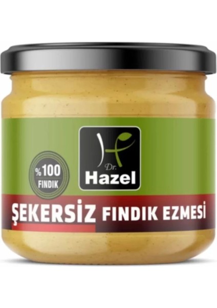 Şekersiz Fındık Ezmesi 250 gr x 2 paket