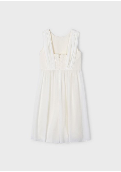 Kız Çocuk Güpürlü Şifon Tulum modelleri