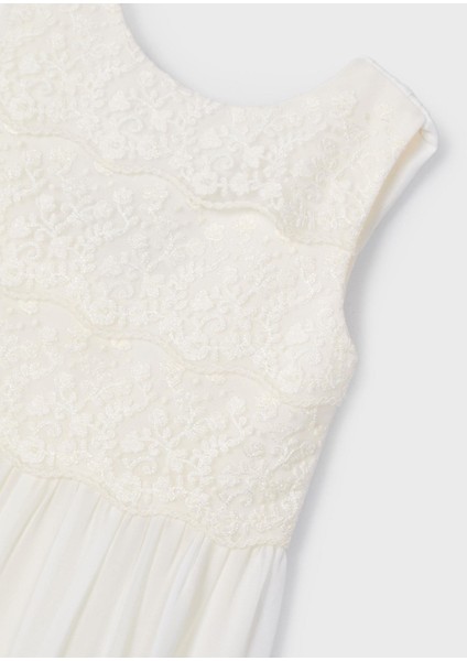 Kız Çocuk Güpürlü Şifon Tulum fırsatları