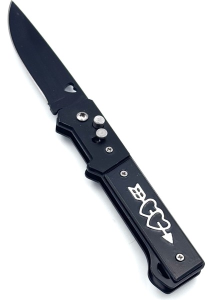 Kamp Outdoor Kalpli Çakı 20,5 cm Düğmeli Kemer Aparatlı