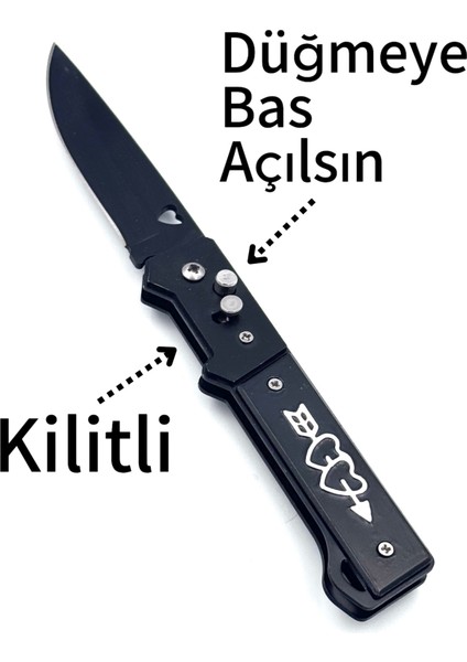 Kamp Outdoor Kalpli Çakı 20,5 cm Düğmeli Kemer Aparatlı fırsatları