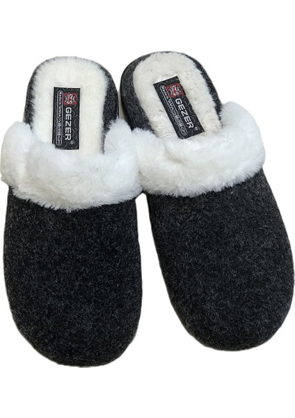 Tüylü Keçe Materyal Iç Kısmı Çıkarılabilir Yıkanabilir Bayan Ev Terliği fiyatları