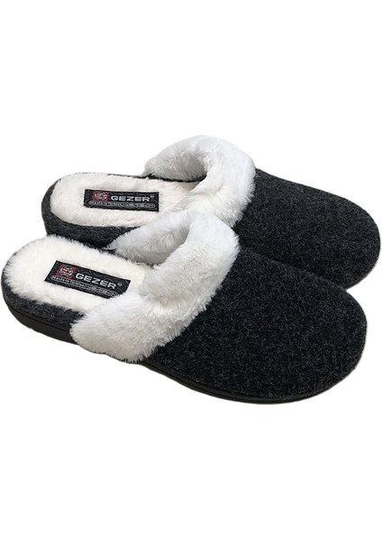 Tüylü Keçe Materyal Iç Kısmı Çıkarılabilir Yıkanabilir Bayan Ev Terliği indirimleri