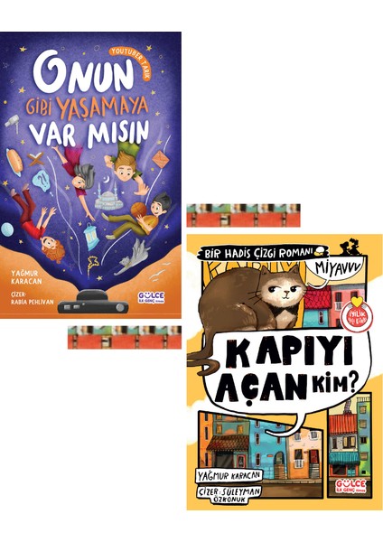 Onun Gibi Yaşamaya Var Mısın / Kapıyı Açan Kim? (2 Kitap) - Yağmur Karacan