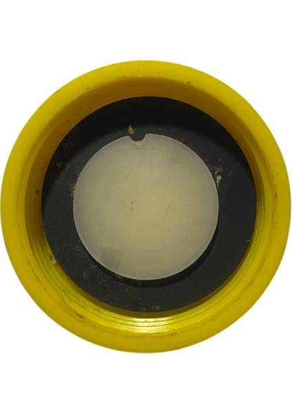 Universal Fren Hidrolik Rezervuar Kapağı 50MM Genişlik 15MM Yükseklik Sarı