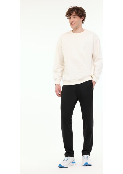 MB SN75 C Neck Sw 5fx Ekru Erkek Sweatshirt modelleri