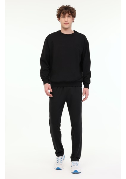 MB SN75 C Neck Sw 5fx Siyah Erkek Sweatshirt modelleri