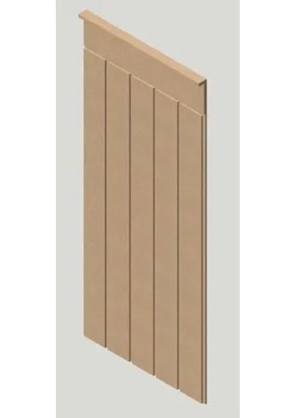 Dekoratif Boyanabilir Duvar Çıtası Duvar Paneli 105X54 1 Adet 6mm Mdf ,duvar Paneli
