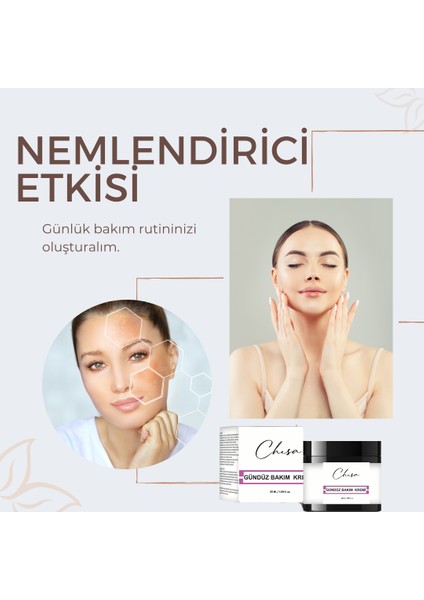Nem Terapisi Günlük Bakım Kremi - Hyaluronik Asit & Shea Butter Içeren Yoğun Nemlendirici, Cilt ve Anti-Aging Etkili 50 ml modelleri
