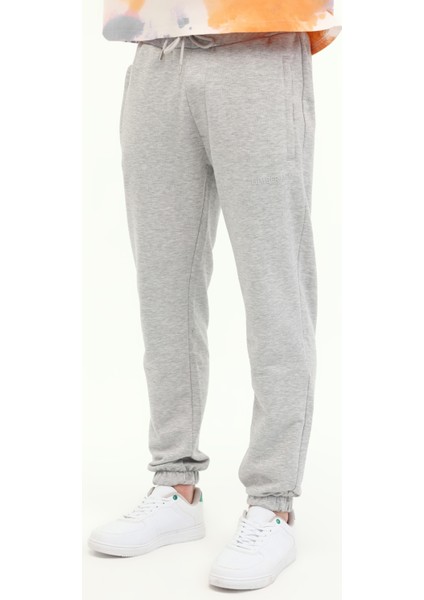 MB Ros 22HS111 5fx Grı Melanj Erkek Eşofman Altı